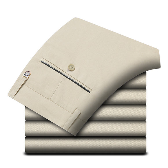 Pantalones Largos Slim de Algodón para Hombre