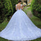 Vestido de Novia Blanco con Encaje Vintage