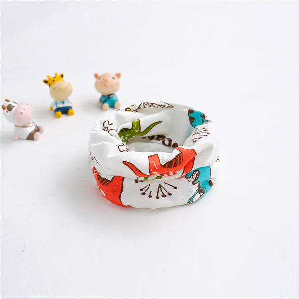 Bufanda Infantil de Algodón Estampada Cálida - Image 3