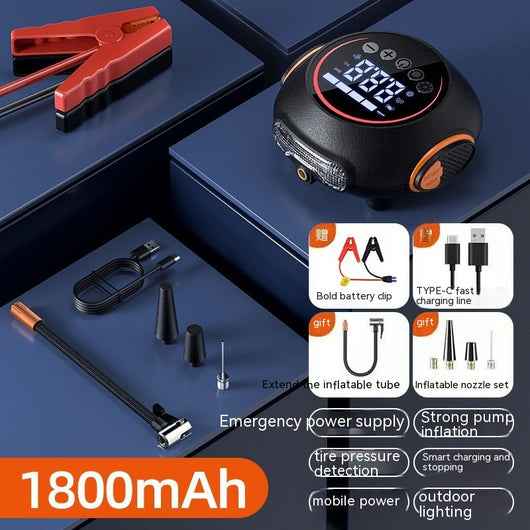 Arrancador de Emergencia Portátil 12V Todo en Uno - Image 4