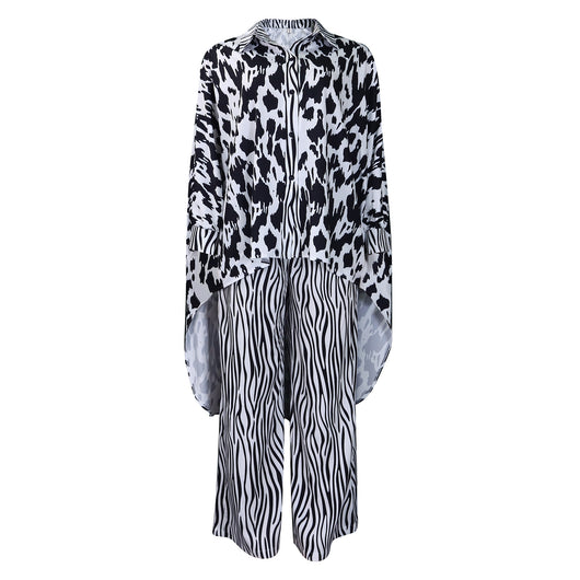 Conjunto Africano de Dos Piezas: Camisa Estampada y Pantalón Ancho - Image 7