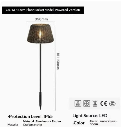 Lámpara de Piso LED Inteligente para Jardín y Terraza Impermeable - Image 6
