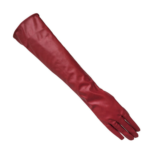 Guantes Largos de Cuero PU con Pantalla Táctil - Diseño Leopardo Sexy para Invierno - Image 2