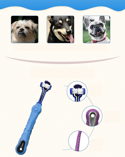 Cepillo Dental Triángular para Perros - Limpieza Profunda y Aliento Fresco - Image 12