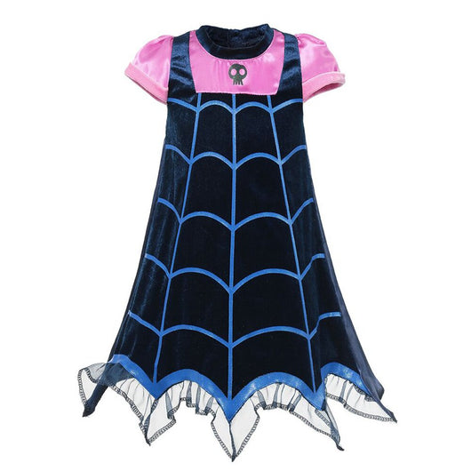 Vestido Vampiresa sin Mangas para Niñas - Disfraz Halloween - Image 3