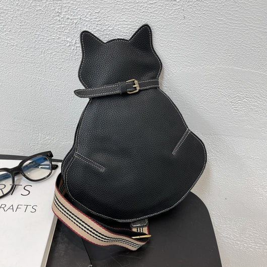 Bolsa Mensajera para Mujer con Diseño de Gato Adorable - Image 8