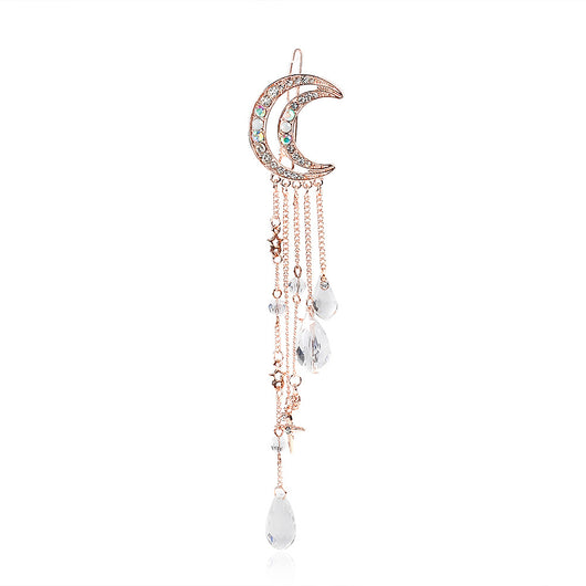 Clip para Cabello Pentagrama con Borla Luna - Image 5