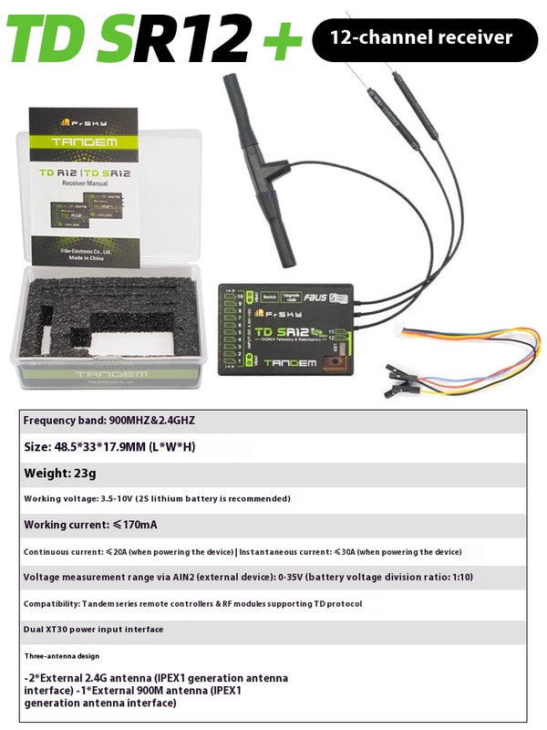 Receptor Dual-Banda Autostable TDSR12
