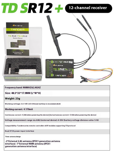 Receptor Dual-Banda Autostable TDSR12 - Image 2