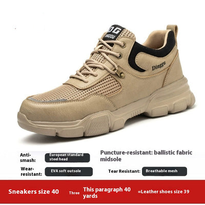 Botas de Seguridad para Hombre con Puntera de Acero - Protección Antigolpes y Antiperforación - Image 5