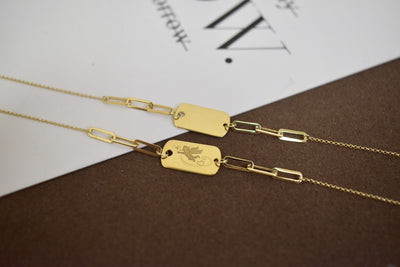 Cadena de Ángel en Oro 18K para el Escote - Image 7