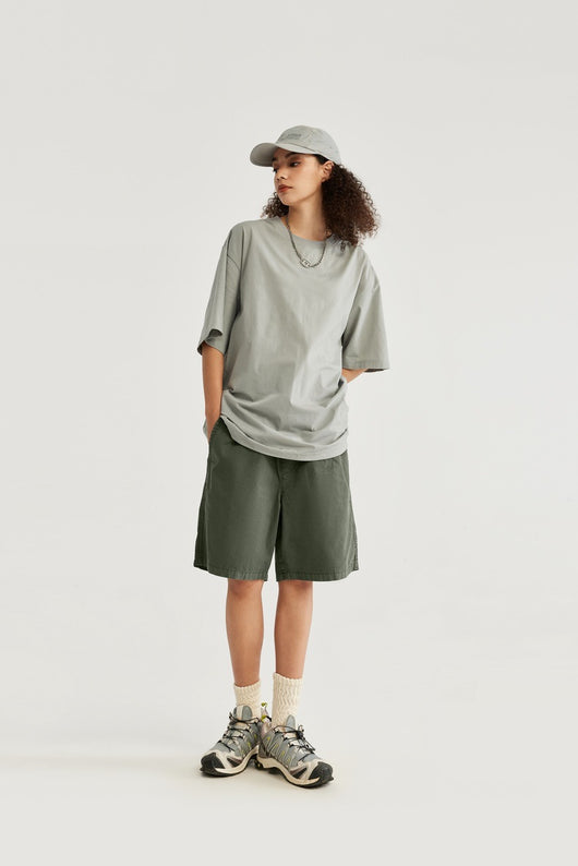 Shorts Rectos Lavados Ecoamigables - Comodidad Sostenible - Image 18
