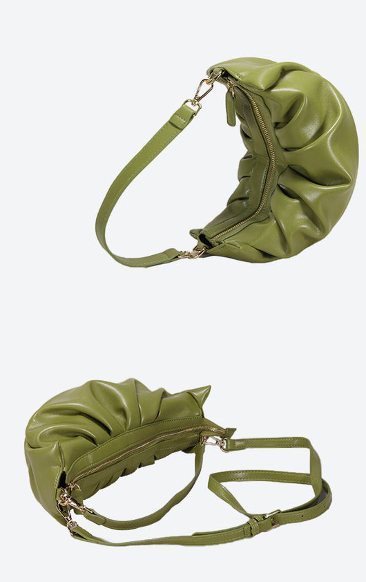 Bolsa Bandolera Asimétrica Croissant con Diseño Creativo - Image 7