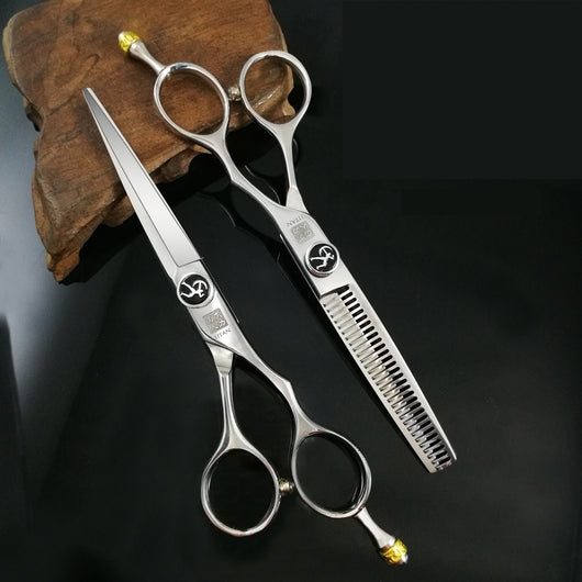 Tijeras Profesionales para Peluquería - Corte y Desflecado Sin Costuras
