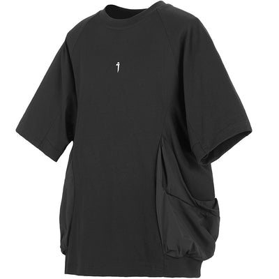 Camiseta Holgada Casual para Hombre con Bolsillos Grandes y Cuello Redondo - Image 5