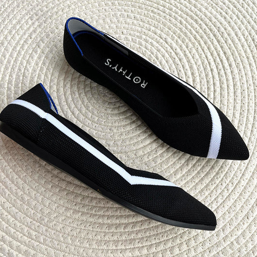 Zapatos de Tacón Punta Fina Tejidos Livianos para Mujer - Image 19