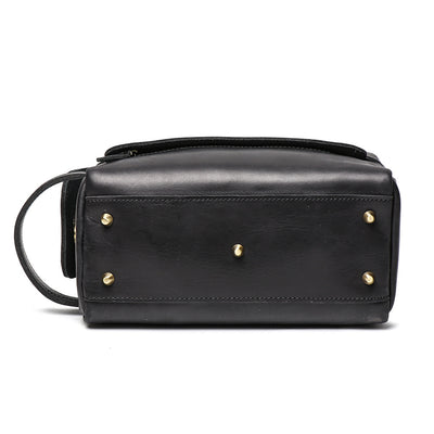 Bolsa Multifuncional de Cuero Estilo Retro para Hombre - Image 20