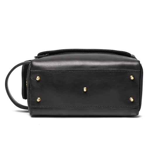 Bolsa Multifuncional de Cuero Estilo Retro para Hombre - Image 20