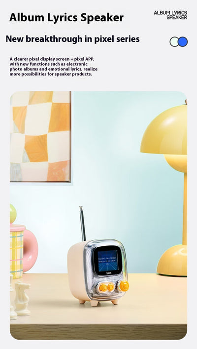 Parlante Bluetooth de Escritorio con Diseño Decorativo - Image 11