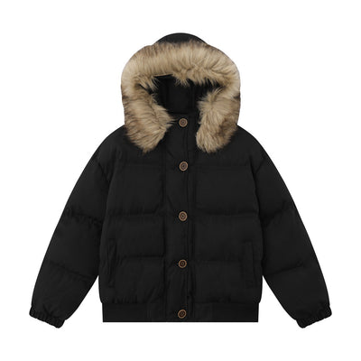 Parka de Algodón para Hombre con Capucha y Cuello de Piel - Image 5