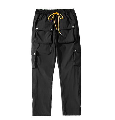 Pantalones Casuales Holgados Harajuku con Múltiples Bolsillos para Hombre - Image 6