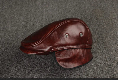 Boina de Cuero Genuino con Protección Solar - Estilo y Comodidad - Image 16