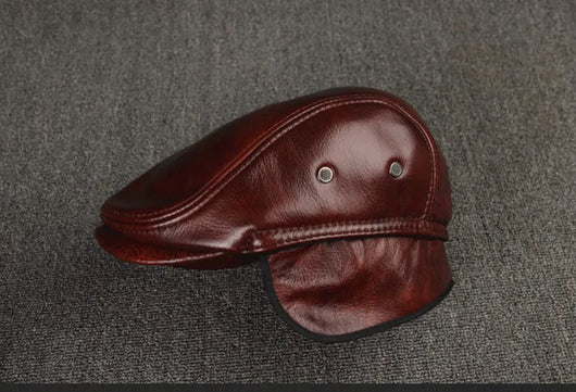 Boina de Cuero Genuino con Protección Solar - Estilo y Comodidad - Image 16