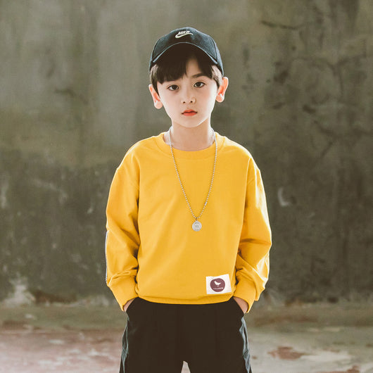 Sudadera Infantil Estilo Occidental Coreano para Primavera y Otoño - Image 5