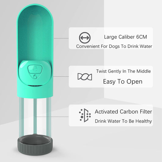 Vaso Multifuncional Portátil para Mascotas - Comedero y Bebedero de Viaje - Image 4