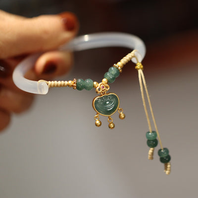 Pulsera de Ágata Natural Media Caña - Estilo y Personalidad para Mujer - Image 12