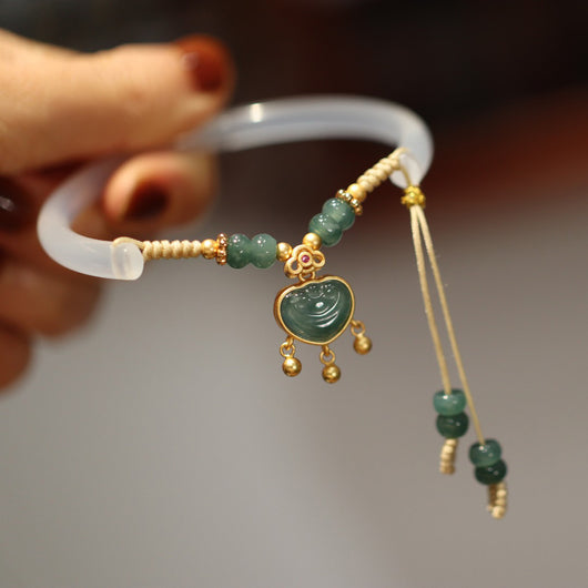 Pulsera de Ágata Natural Media Caña - Estilo y Personalidad para Mujer - Image 12