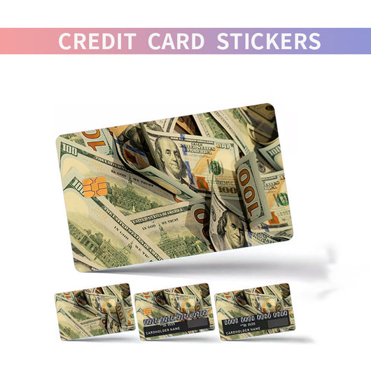 Anime cityscape credit card sticker with vibrant pink, purple, and blue hues, showing buildings and power lines. - Image 22