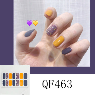 Stickers de Uñas 3D con Diamantes - 14 Diseños Impermeables para Embarazadas