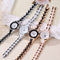 Reloj de Pulsera Elegante con Dial Redondo de Lujo para Mujer