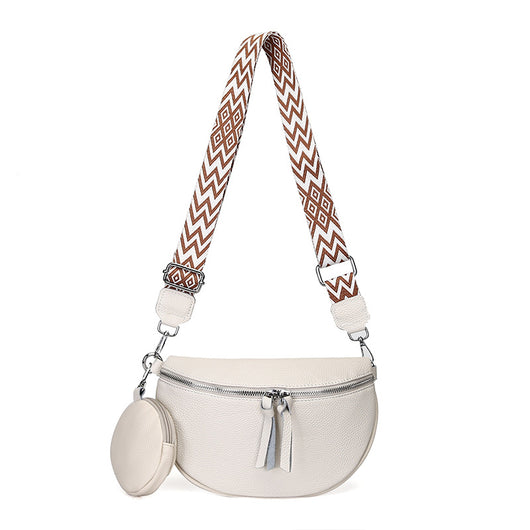 Bolso Crossbody de Cuero Genuino para Mujer - Bolsa de Cintura Elegante y Versátil - Image 8