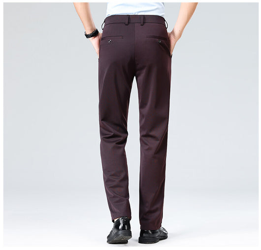 Pantalones Casuales Holgados de Corte Ejecutivo para Hombre - Image 15