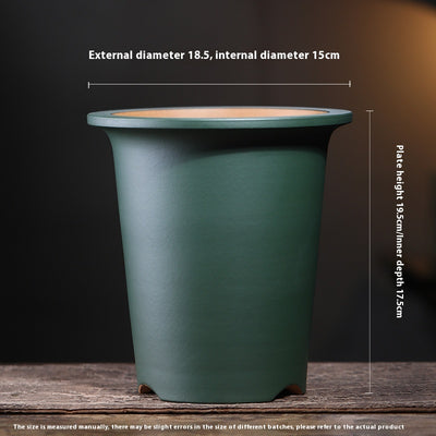 Maceta Decorativa de Arena Púrpura para Plantas de Escritorio - Image 4