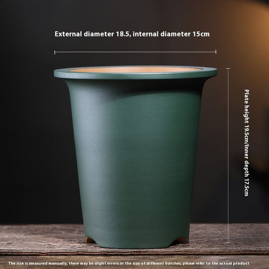 Maceta Decorativa de Arena Púrpura para Plantas de Escritorio - Image 4