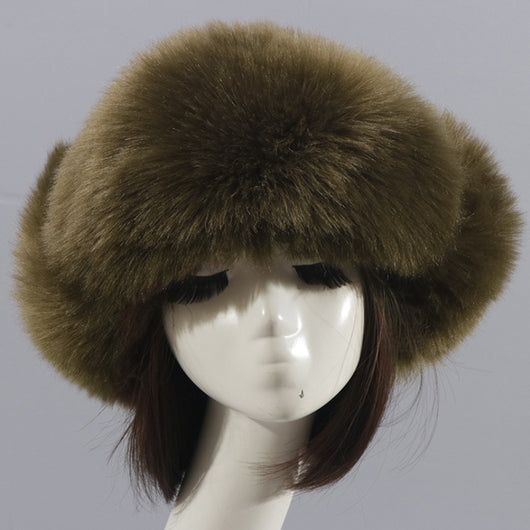 Gorro Invernal Mujer con Protección Auditiva y Forro de Felpa - Diseño Elegante con Detalle de Piel Sintética - Image 4