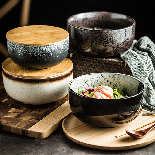 Tazón de Cerámica Artesanal Japonés para Sopas y Arroces - Image 25