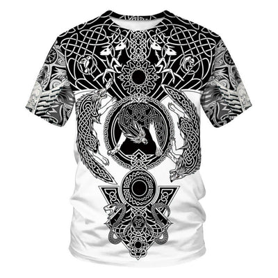 Playera Harajuku Estilo Retro con Impresión Digital 3D Unisex - Image 9