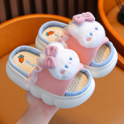 Pantuflas de Bebé en Lino y Algodón Transpirable - Image 9