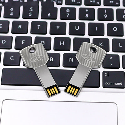 Memoria USB Metálica Ultrafina Resistente al Agua con Anillo de Seguridad - Image 5