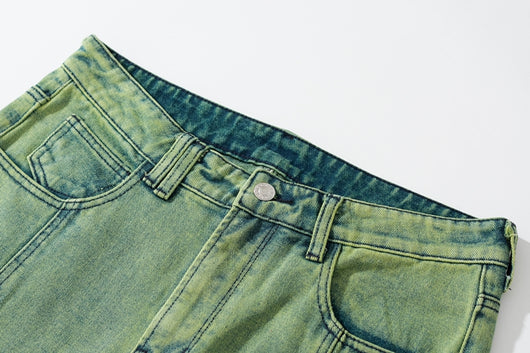Jeans Casual Gallery Dept con Corte Recto y Detalles de Costura - Image 16