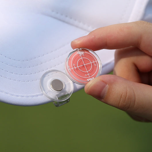 Marcador de Bola con Clip para Gorra - Herramienta de Balance Inoxidable