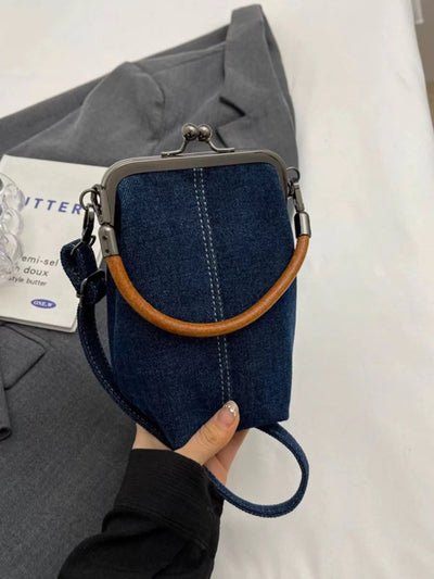 Bolsa Mensajera de Mezclilla Casual para Mujer - Image 8