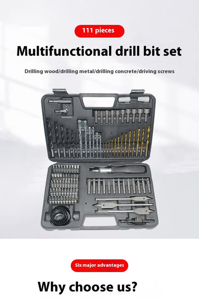 Juego Profesional de Taladro Destornillador Multifuncional para Carpintería - Image 7