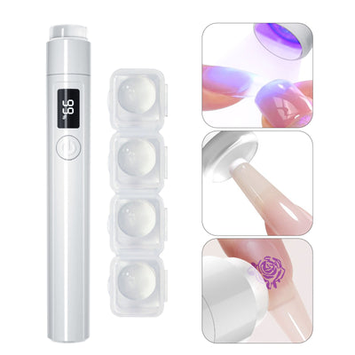 Lámpara Portátil de Secado UV para Uñas Postizas con Soporte Ajustable - Image 7