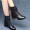 Botas Acolchadas de Invierno para Mujer con Tacón Medio
