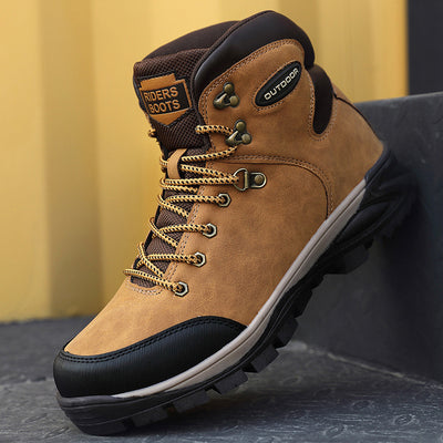 Botas Altas de Invierno para Hombre con Forro de Terciopelo Plus - Talla Grande - Image 5
